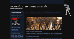 Desktop Screenshot of modestoareamusic.com